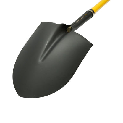 Crownman acél ásó 220x290x1020mm, üvegszál nyél és D markolat
