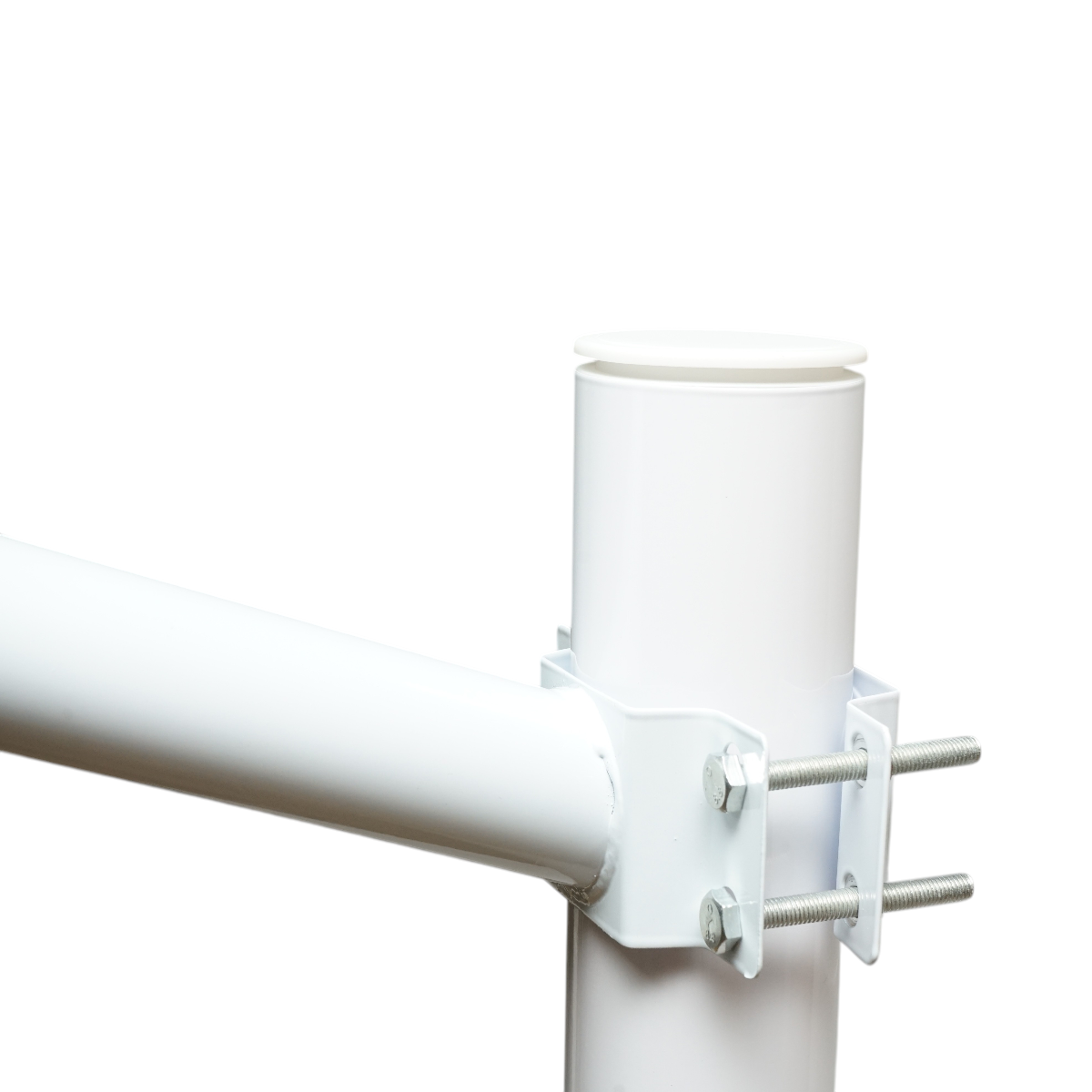 3m-es acél világítóoszlop beton szerelőkarimával Breckner Germany