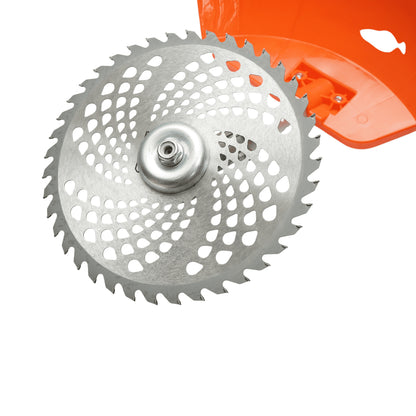 3,4 LE (2,5 kW) benzines fűkasza, 2T 43 cm3 motor, 7500 fordulat/perc, THOR tartozékkészlet tartozékkal.
