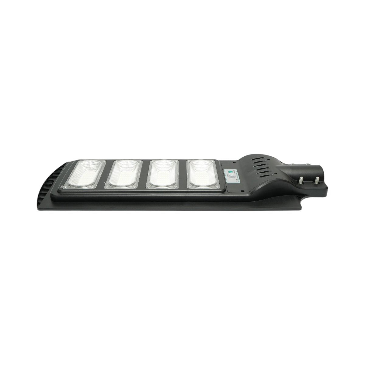 Napelemes LED közvilágítási lámpa 300W 18W-os napelem panellel, 16000mAh akkumulátor, mozgásérzékelő, távirányító, oszlopra szerelhető IP65 Breckner Germany