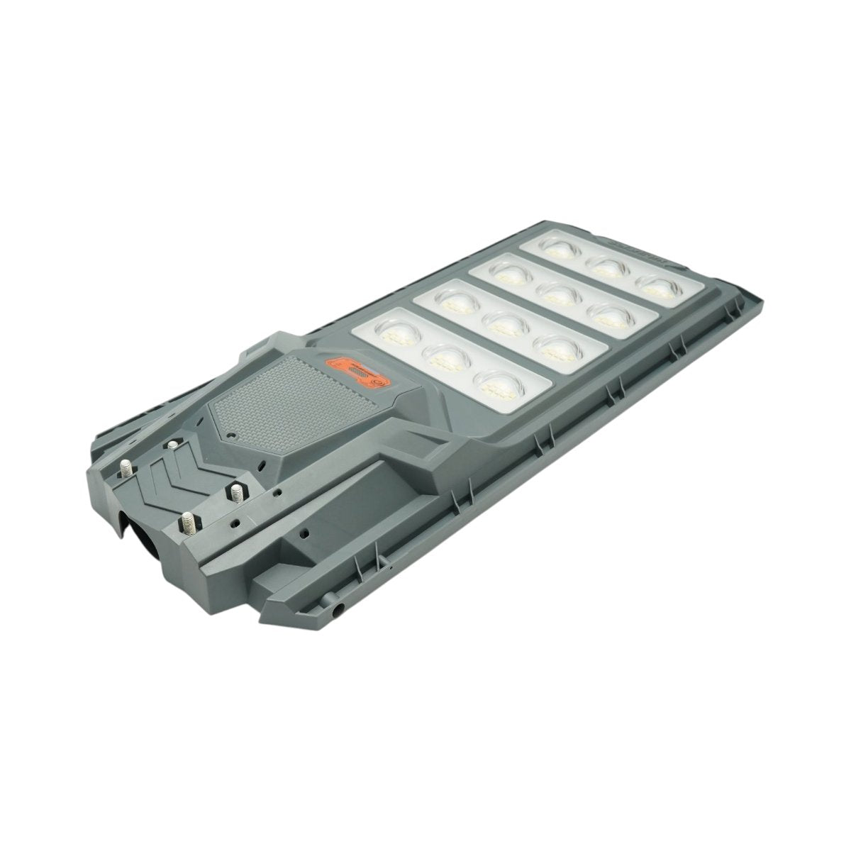 Napelemes LED közvilágítási lámpa 500W 25W-os napelem panellel, 20000mAh akkumulátor, mozgásérzékelő, távirányító, oszlopra szerelhető IP65 Breckner Germany