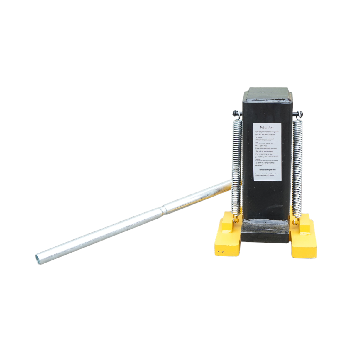 15 tonnás, nagy teherbírású, görgős, kormányozható guruló emelő