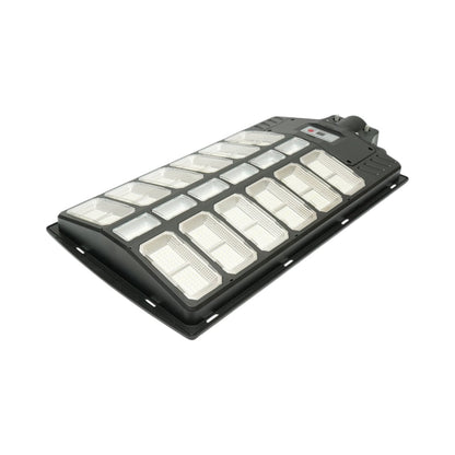 Napelemes LED közvilágítási lámpa 1000W 30W-os napelem panellel, 25000mAh akkumulátor, mozgásérzékelő, távirányító, oszlopra szerelhető IP66 Breckner Germany