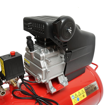 Légkompresszor 50L teljesítmény 1.5kW/2CP maximális nyomás 8 Bar, szívólevegő térfogat 184L Breckner Germany