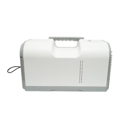 Hordozható légkondicionáló 4777 BTU, 600W, 220V, párátlanító funkcióval, szellőztetéssel, távirányítóval, alvó üzemmóddal, szerelési készlet tartozék Breckner Germany
