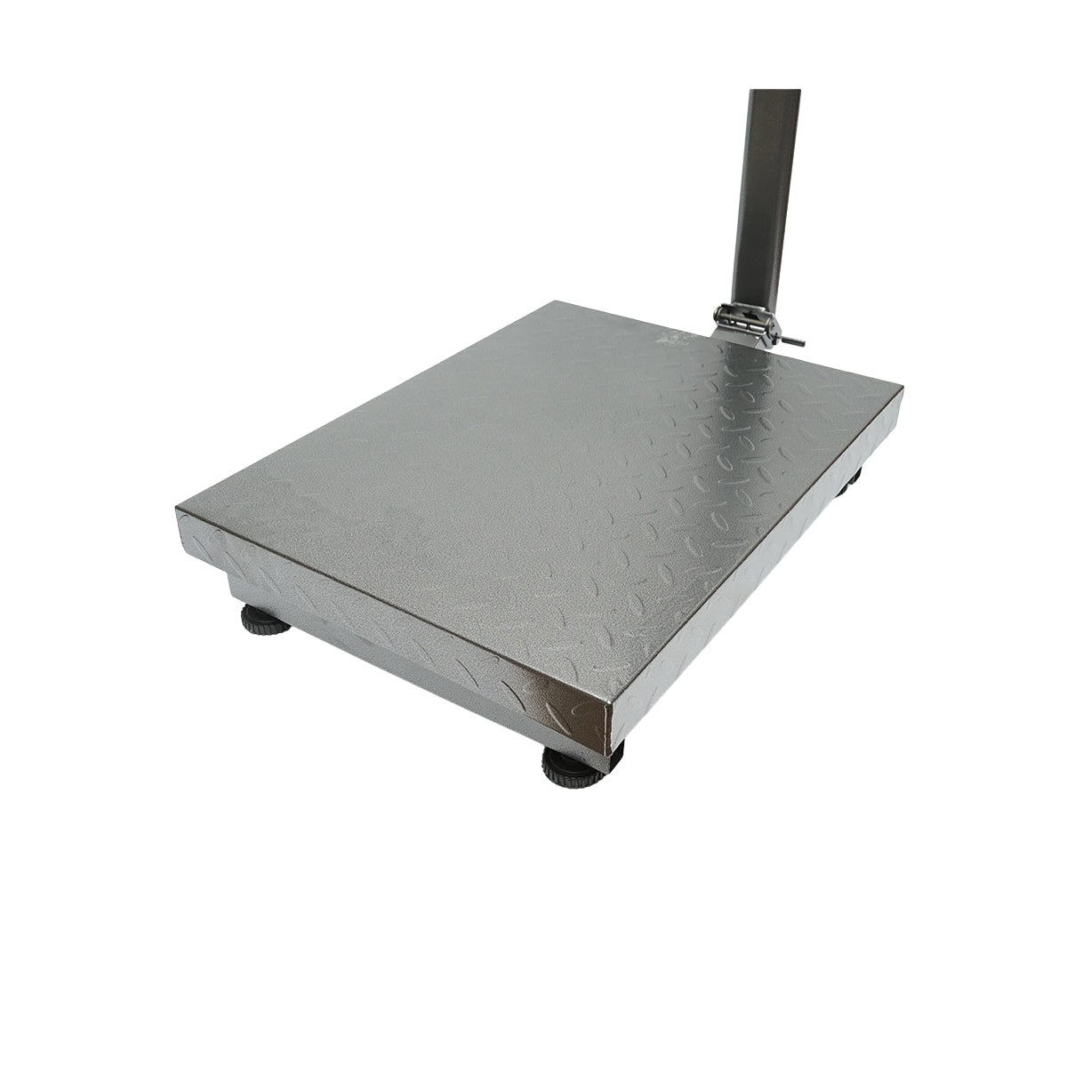 700kg-os elektronikus padlómérleg platformtípus 600x450mm összecsukható karral, LCD kijelző