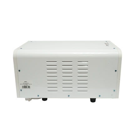 Hordozható légkondicionáló 2224 BTU, 280W, 220V fűtéssel, párátlanítással, szellőztetéssel, távirányítóval, hangutasítással, telepítőkészlet tartozék Breckner Germany