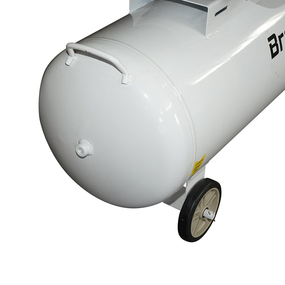 200 literes szíjhajtású légkompresszor, 3 hengeres 3 kW/4 LE motor, maximális nyomás 8 bar, levegőbeömlési térfogat 525 l/perc Breckner Germany
