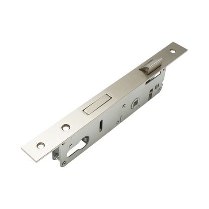 Beépített ajtózár nyelvvel 48x174mm, előlap 23x240mm, szatén nikkel, csavarok mellékelve