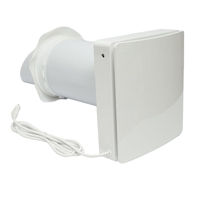 Hővisszanyerő ventilátor 1 helyiséghez, falra szerelhető 50m3/h, 7.8W, Wi-Fi 220V AV-TTWWW5-W