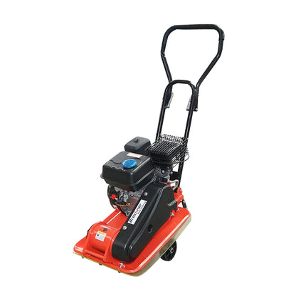 C90-B lemeztömörítő 540x420mm munkaterülettel, szabványos euro 5 motor, 196CC/6.5CP, 5500 fordulat/perc 80Kg Breckner Germany