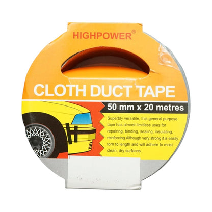 HighPower Duct Tape textil ragasztószalag ezüst 50mm x 20m javításhoz