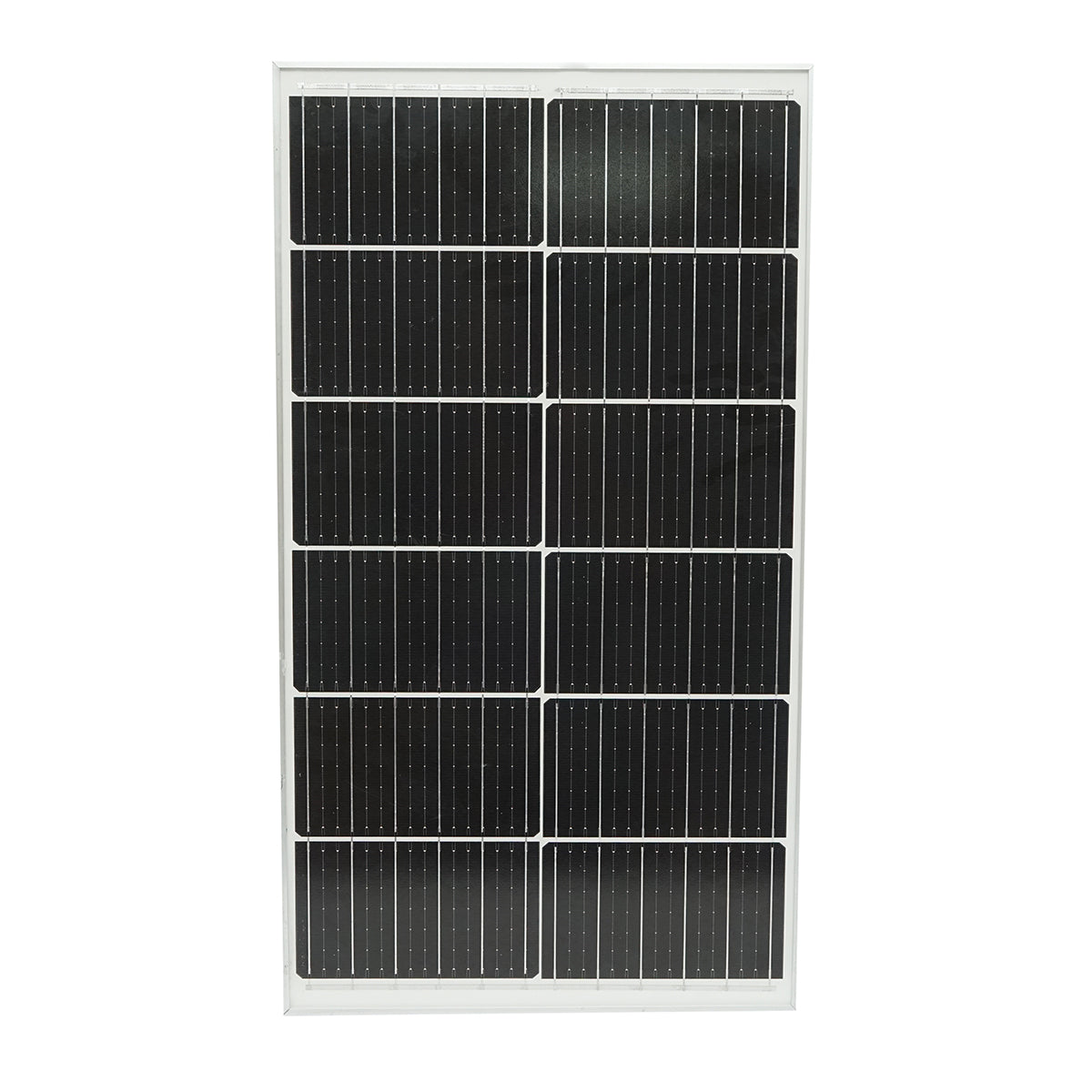 2800LM, 6500K LED utcai lámpa 50W-os napelemmel, 45Ah LiFePO4 akkumulátorral, távirányítóval, IP65 oszlopra szerelhető