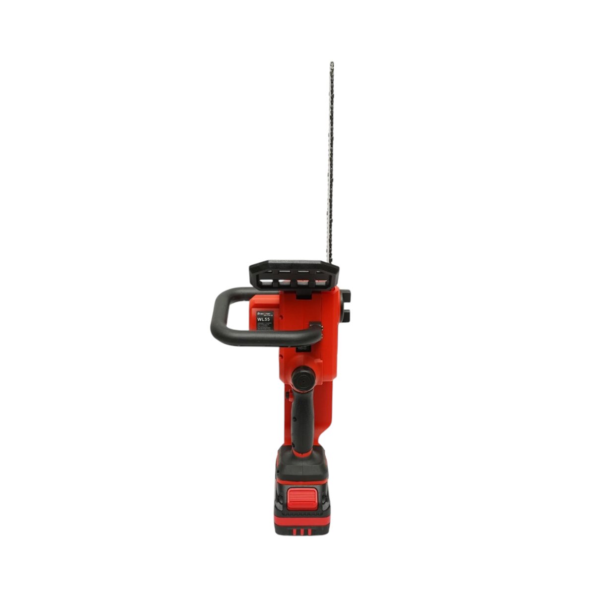 Mini elektromos láncfűrész 800W 2 db 21V, 4Ah Li-ion akkumulátorral, Brushless, 12 inch (300mm) lánc, 260mm vágási kapacitás, LED digitális kijelző Breckner Germany