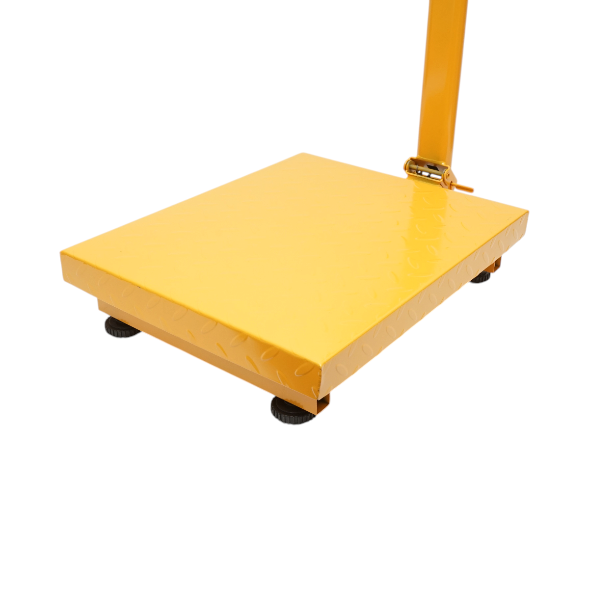 Elektronikus padlómérleg 350kg platform típus 500x400mm összecsukható karral, LCD kijelző