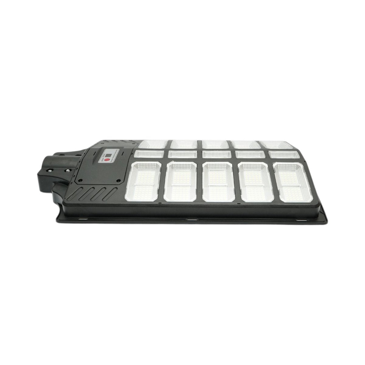 Napelemes LED közvilágítási lámpa 800W 25W-os napelem panellel, 20000mAh akkumulátor, mozgásérzékelő, távirányító, oszlopra szerelhető IP66 Breckner Germany