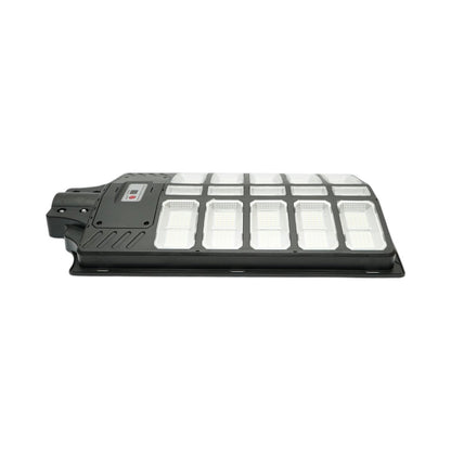 Napelemes LED közvilágítási lámpa 800W 25W-os napelem panellel, 20000mAh akkumulátor, mozgásérzékelő, távirányító, oszlopra szerelhető IP66 Breckner Germany
