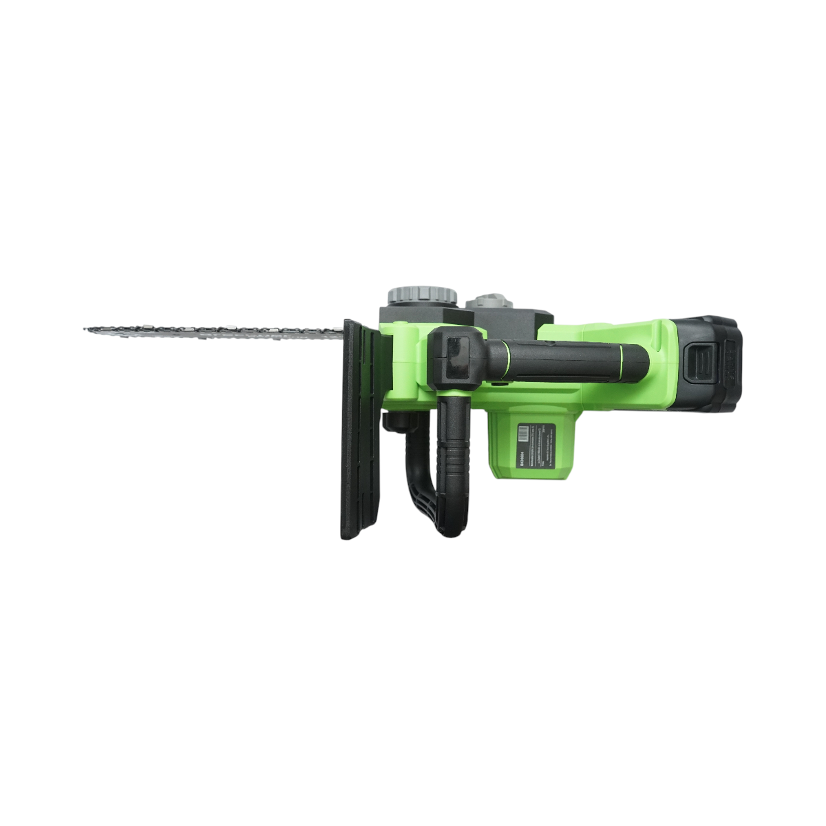Professzionális elektromos láncfűrész 2 darab 20V, 4Ah Li-ion akkumulátorral, brushless motor, LED digitális kijelző, 12 inch (300mm) lánc Breckner Germany