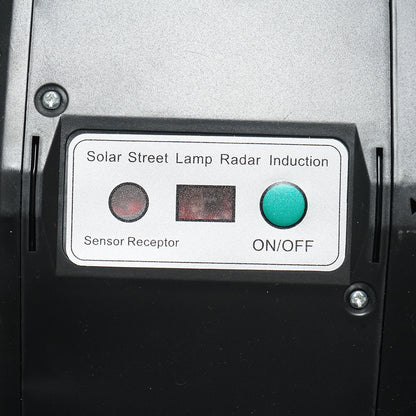 400W LED napelemes utcai lámpa 6500K napelemmel, távirányítóval, mozgásérzékelővel Breckner Germany