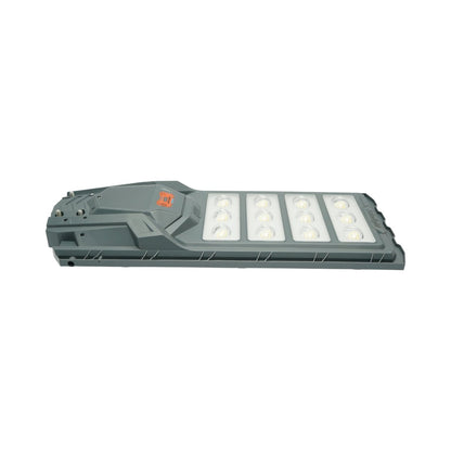 Napelemes LED közvilágítási lámpa 500W 25W-os napelem panellel, 20000mAh akkumulátor, mozgásérzékelő, távirányító, oszlopra szerelhető IP65 Breckner Germany