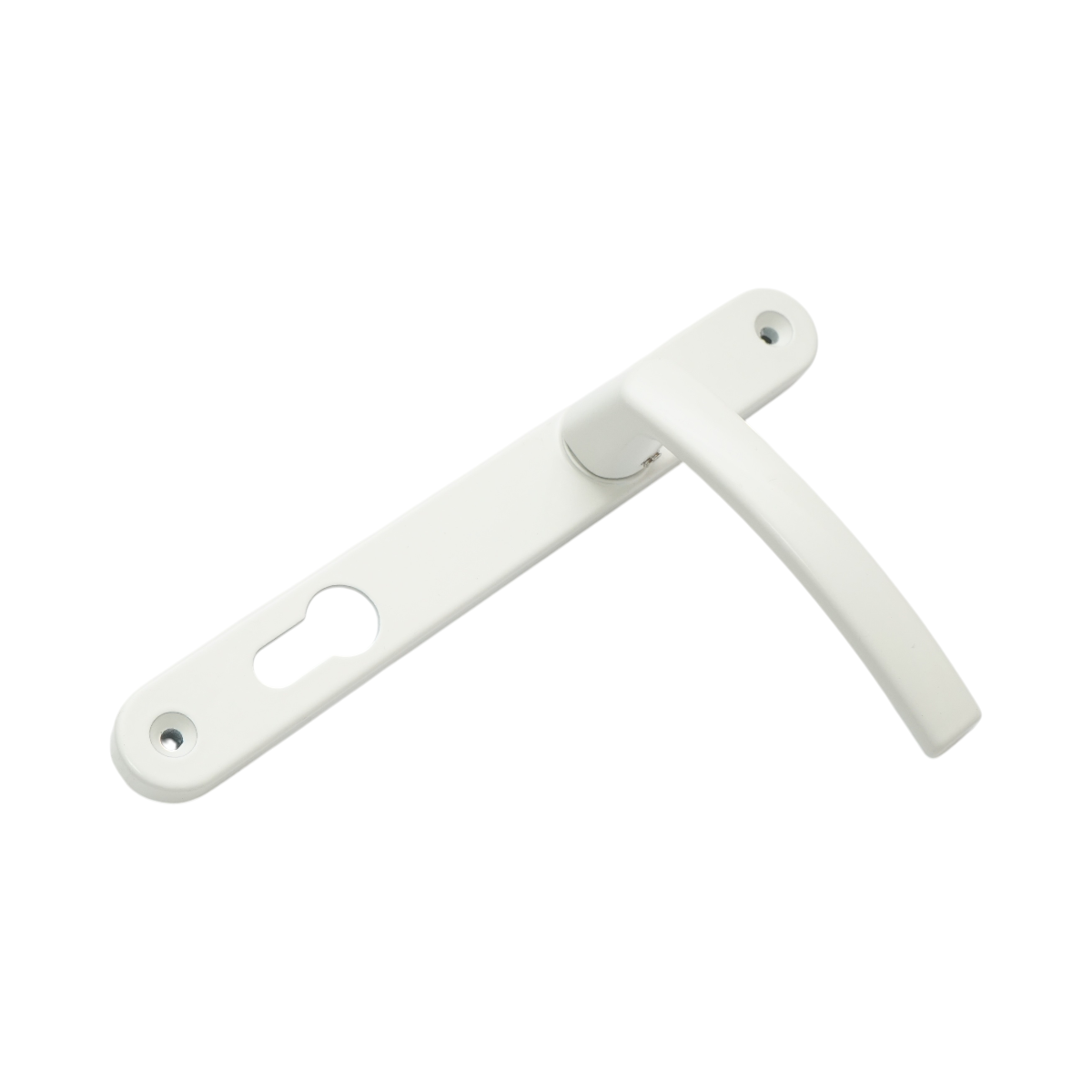 PVC termopán ajtókilincs szett fehér 28x220mm