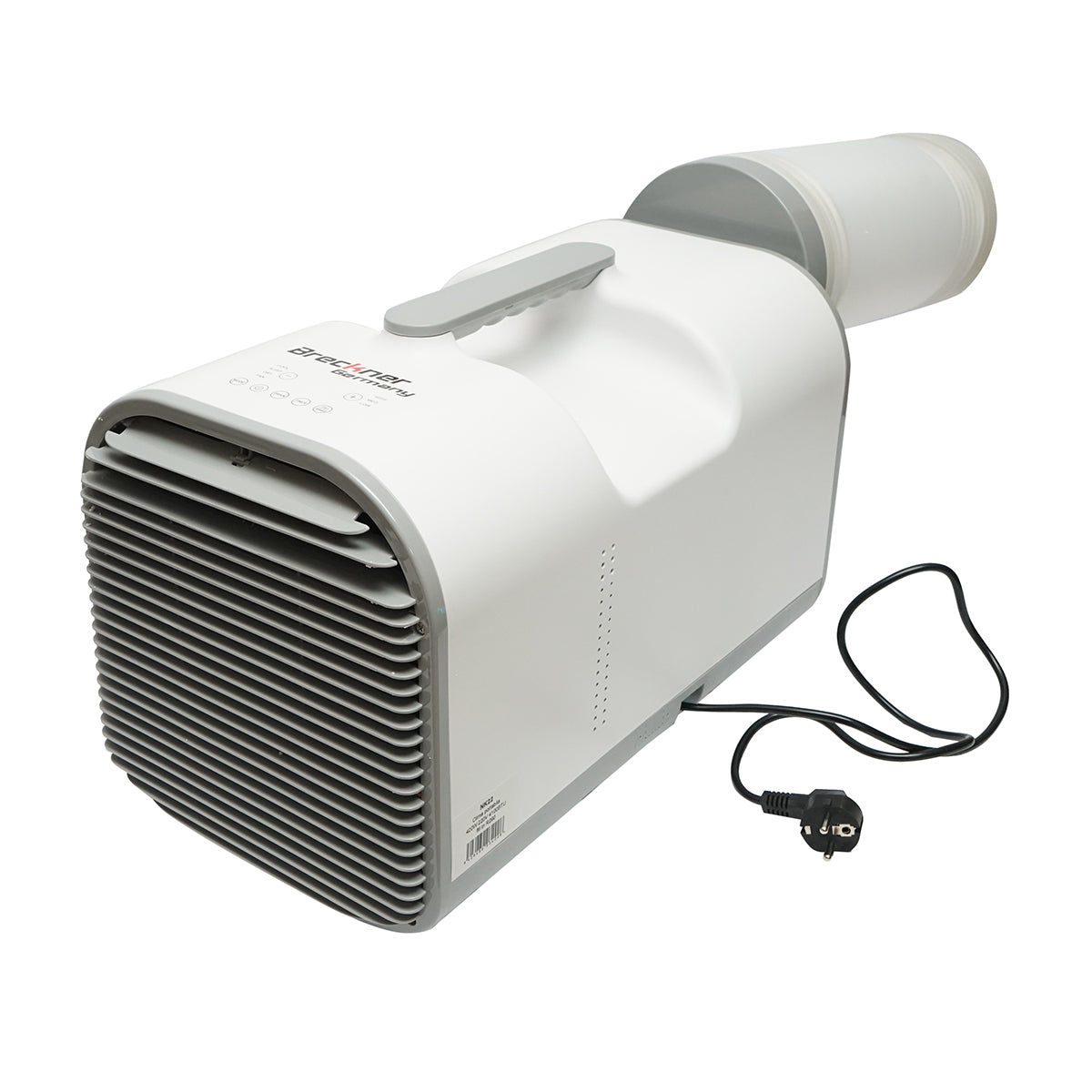 Hordozható légkondicionáló 4100 BTU, 420W, 220V párátlanító funkcióval, szellőztetéssel, távirányítóval, alvó üzemmóddal, szerelési készlet tartozék Breckner Germany