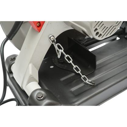 Professzionális fémvágógép 2200W, 220V, tárcsa 355mm, vágási szög 0-45°