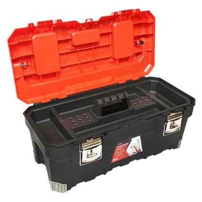 Professzionális szerszámosláda alumínium fogantyúval 676x314x300mm Breckner Germany