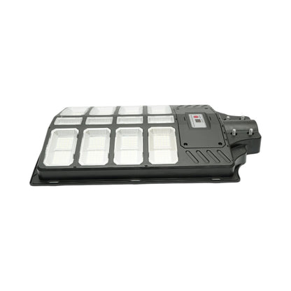 Napelemes LED közvilágítási lámpa 500W 15W napelem panellel, 15000mAh akkumulátor, mozgásérzékelő, távirányító, oszlopra szerelhető IP66 Breckner Germany