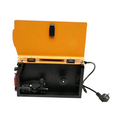 2 az 1-ben inverter hegesztőgép MIG/MMA gáz nélkül 200A, 220V, digitális kijelző, elektródás hegesztés, Flux Core E71T-GS dróttekercs mellékelve Breckner Germany
