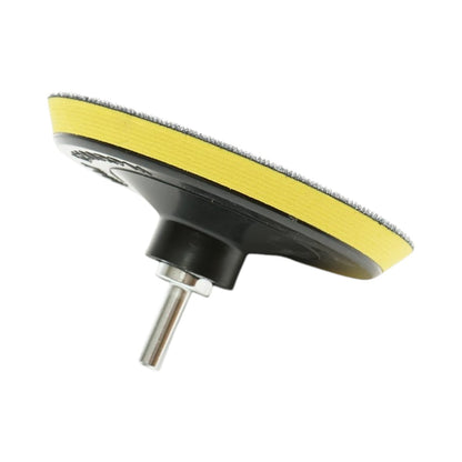 125mm Velcro csiszolási és polírozási készlet, polírozó szivacs, gyapjú pad, csiszolópad, csiszolókorongok P80, P120, P180, M14 adapter szöglcsiszolóhoz és fúrógéphez 9 részes Breckner Germany