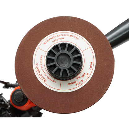 Láncélezőgép 85W, 220V, korong 108x22x3.2mm, 5000rpm fordulatszám