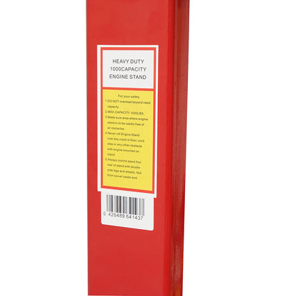 Motorállvány 360 fokban forgó támasszal, 450kg HEAVY DUTY