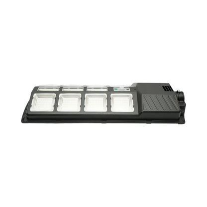 Napelemes LED közvilágítási lámpa 200W 12W-os napelem panellel, 8000mAh akkumulátor, mozgásérzékelő, távirányító, oszlopra szerelhető IP67 Breckner Germany