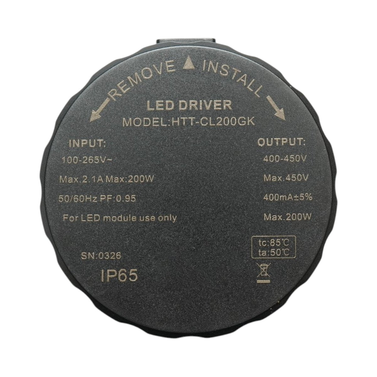 LED közúti világítólámpa 200W, 100-265V, 6500K, 24000lm oszlopra szerelhető 550x220x65mm IP65 Breckner Germany