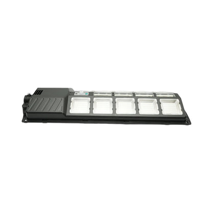 Napelemes LED közvilágítási lámpa 300W 15W napelem panellel, 12000mAh akkumulátor, mozgásérzékelő, távirányító, oszlop rögzítés IP67 Breckner Germany
