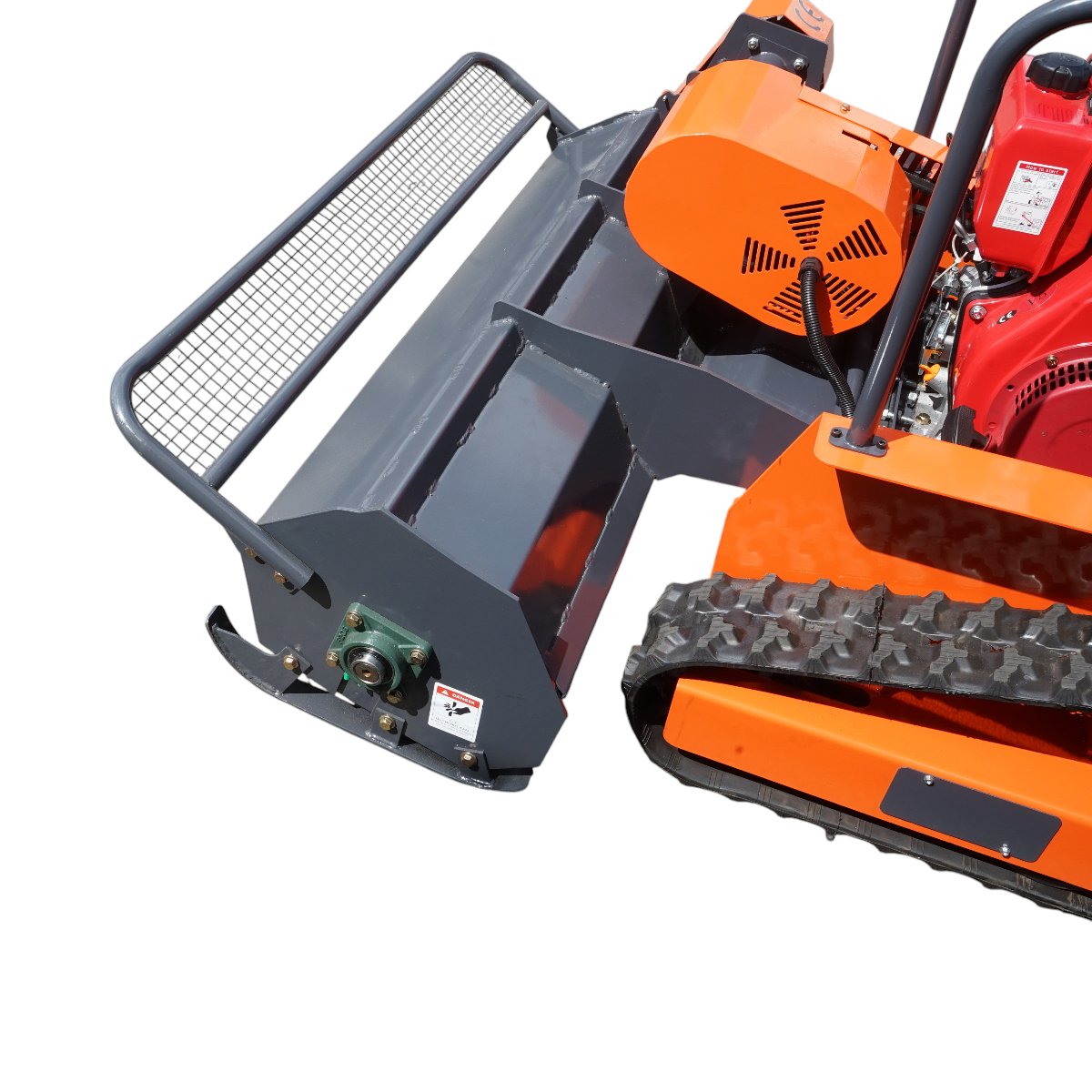 Távirányítós lánctalpas fűnyíró, 12.5LE diesel motor, 499cc, 1200mm vágásszélesség THOR