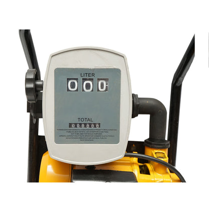 Dízelüzemanyag átemelő szivattyú mérővel 220V 600W áramlási sebesség 40L/min. maximális nyomás 3bar Breckner Germany