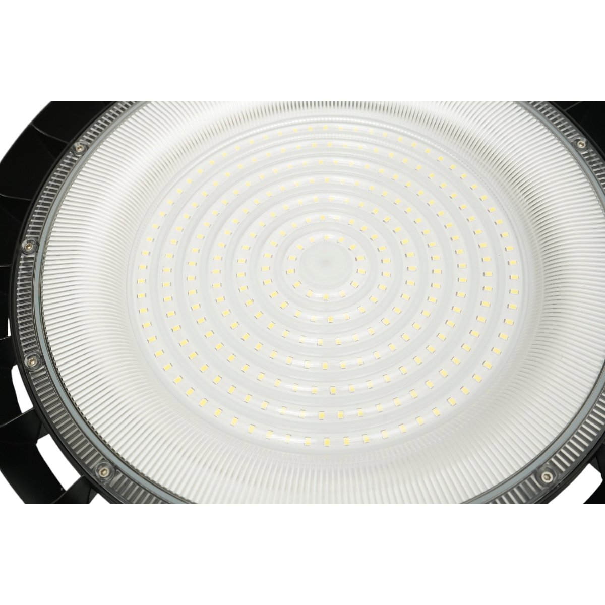 Breckner Germany UFO High-Bay 200W LED ipari lámpa, 100-265V, 6500K, 24000lm csarnokokhoz, raktárakhoz 365x32mm IP65