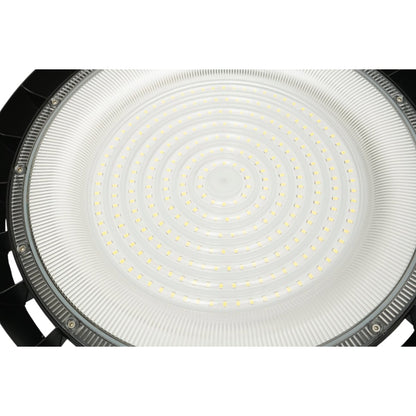 Breckner Germany UFO High-Bay 200W LED ipari lámpa, 100-265V, 6500K, 24000lm csarnokokhoz, raktárakhoz 365x32mm IP65