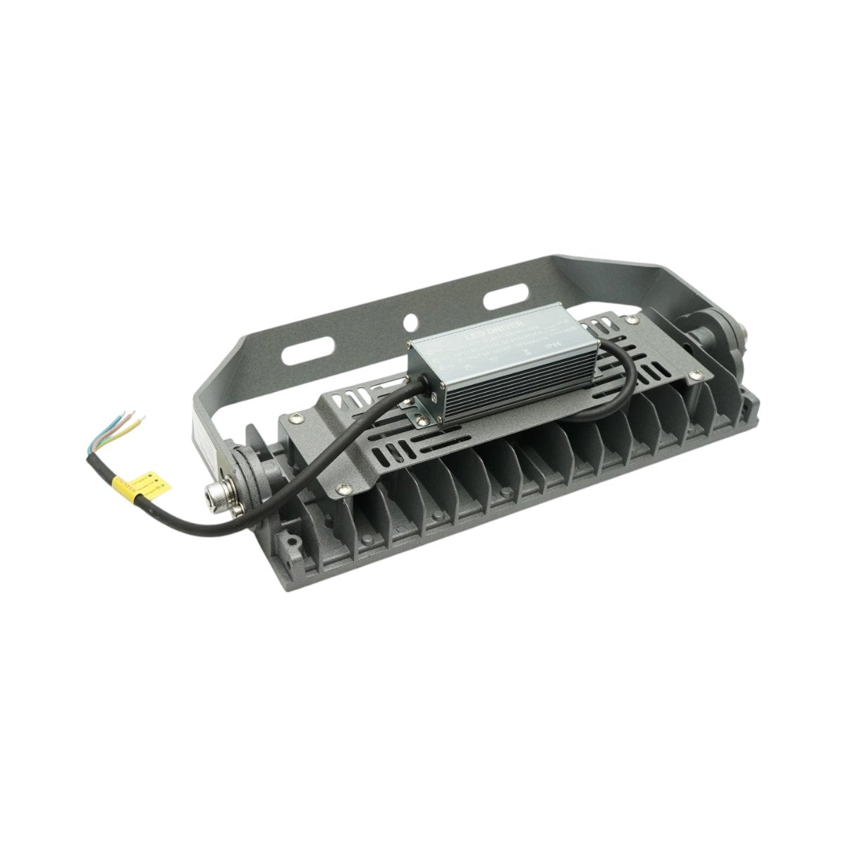 Moduláris LED reflektor 100W, 100-265V, 6500K, 13000lm Flood típus 300x100x75mm IP66 Breckner Germany