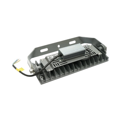 Moduláris LED reflektor 100W, 100-265V, 6500K, 13000lm Flood típus 300x100x75mm IP66 Breckner Germany