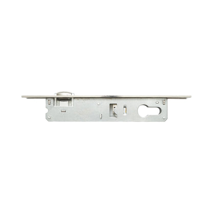 Beépített ajtózár görgővel 38x174mm, előlap 23x240mm, szatén nikkel, csavarok mellékelve