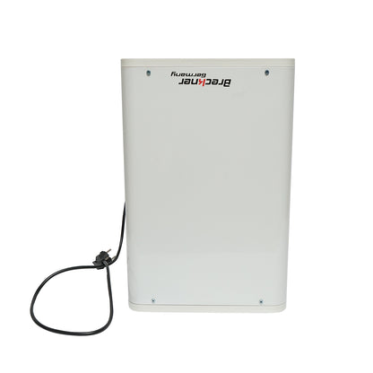 Hordozható légkondicionáló 2224 BTU, 280W, 220V fűtéssel, párátlanítással, szellőztetéssel, távirányítóval, hangutasítással, telepítőkészlet tartozék Breckner Germany