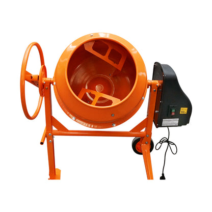 Betonkeverő 550 W, 140 l tál térfogat, öntöttvas fogaskerék és korona, 48 kg Breckner Germany