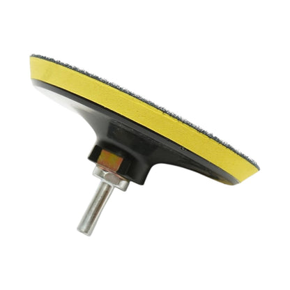 125mm csiszolási és polírozási készlet Velcro, polírozó szivacs, gyapjú pad, csiszolópad, csiszolókorongok P80, P120, P180, M14 adapter szöglcsiszolóhoz és fúrógéphez 9 részes Breckner Germany
