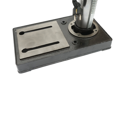 Oszlopos fúrógép 450W, 220V, 5 sebesség, 16 sebesség 180-2770 RPM, 16mm tokmány Crownman