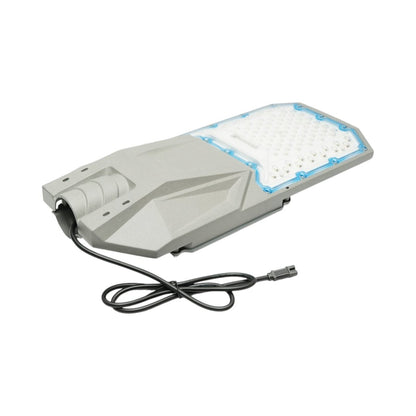 Napelemes LED közvilágítási lámpa 500W 50W-os napelem panellel, LiFePO4 55000mAh akkumulátor, távirányító és rögzítési konzollal Breckner Germany