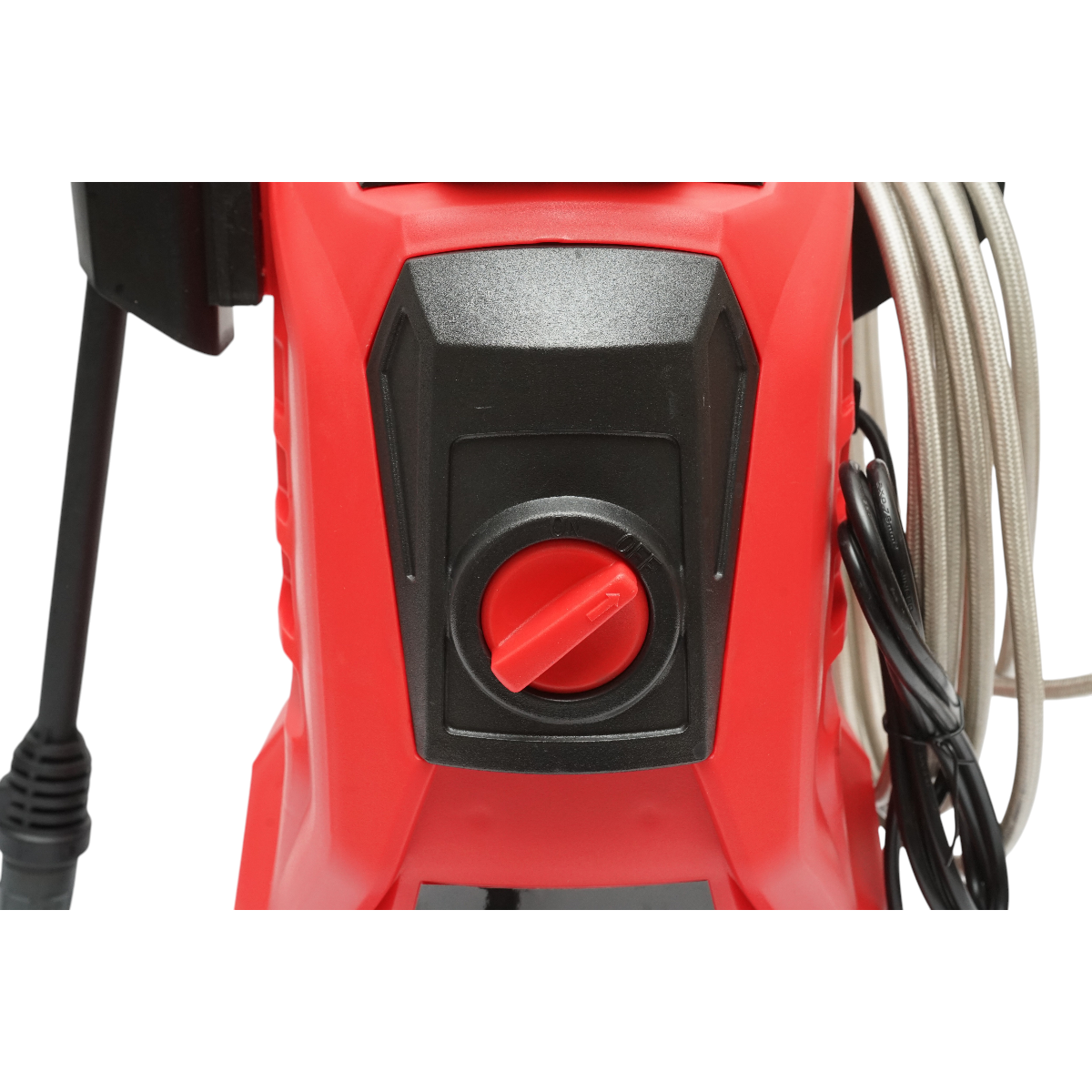 Nyomásmosó 1400W, 220V, 95 bar, 4.8 L/min vízáramlás pisztollyal, habtartály és tömlővel Breckner Germany