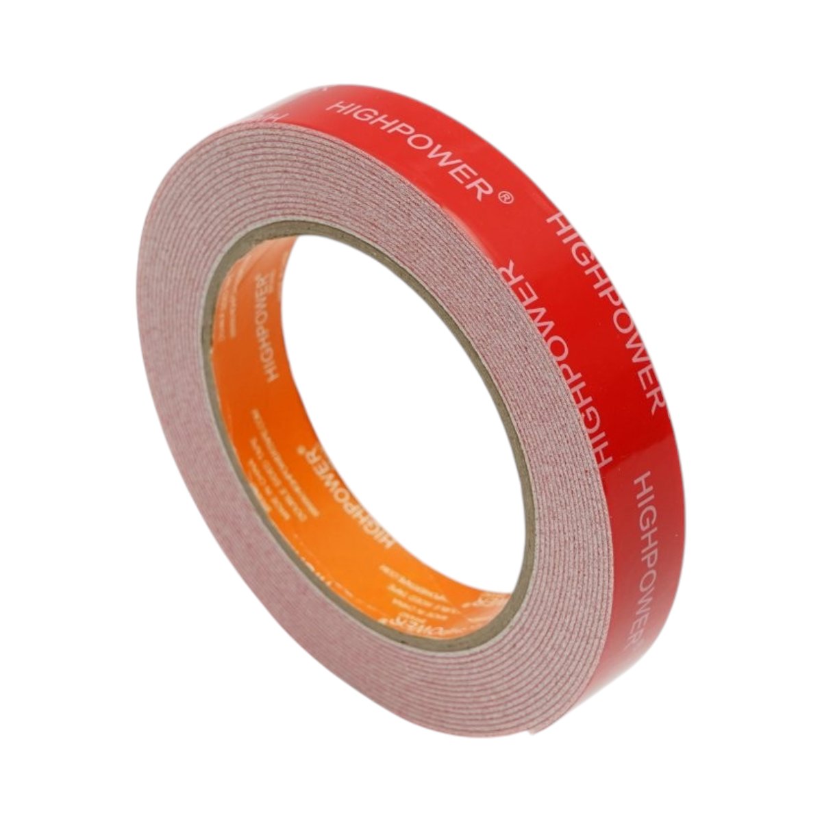 HighPower fehér PE hab dupla ragasztó szalag 18mm x 5m